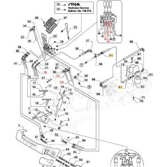 T-FILTER JOINT PIPE TO ORIGINAL STIGA PFM CARTRIDGE - 387869510/0 | NewgardenParts.com