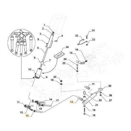 TUYAU HYDRO DROIT CYLINDRE DE DIRECTION ORIGINAL STIGA PFM - 387869502/0 | NewgardenParts.com