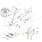 ORIGINAL STIGA PFM STEERING CYLINDER RIGHT HYDRO HOSE - 387869502/0