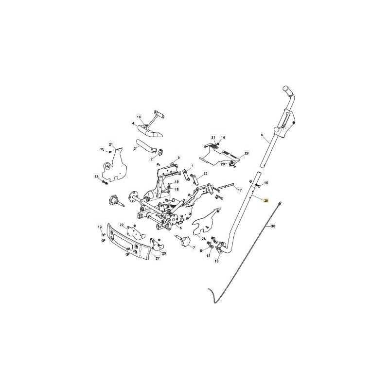 TUBO LATERAL PTO ELEVACION TC/MP VNN ORIGINAL STIGA - 382869051/0