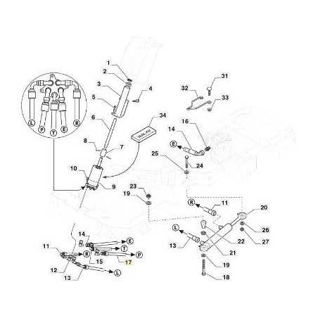 TUBO MANDATA IDROG.-DISTRIBUT.PFM ORIGINALE STIGA - 387869508/1 | NewgardenParts.com