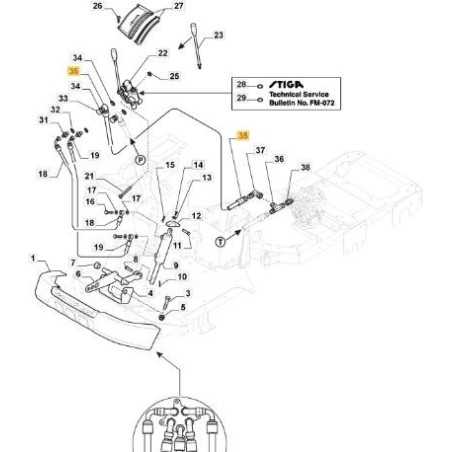 TUBO DE ESCAPE PFM ORIGINAL STIGA - 387869509/0 | NewgardenParts.com