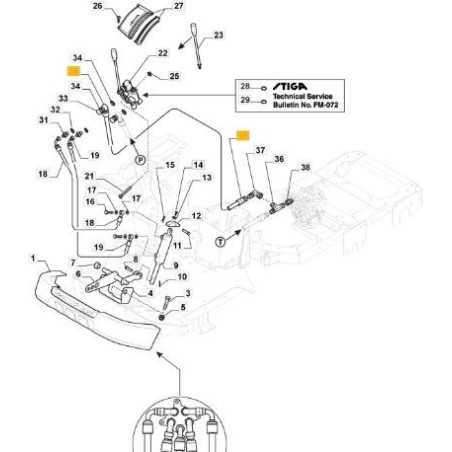 TUBO DE ESCAPE PFM ORIGINAL STIGA - 387869509/1 | NewgardenParts.com