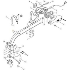 TUBO TRASMISSIONE /ALBERO FLEX. STIGA ORIGINALE - 4252180/1