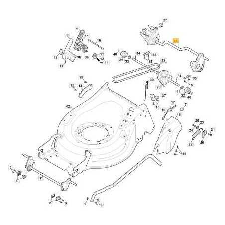 ASSE POSTERIORE RUOTE D240 CTF MP2 BBC ORIGINALE STIGA - 381302939/1 | NewgardenParts.com