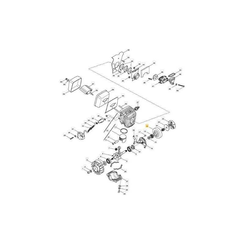 CAMPANA DE EMBRAGUE MS 430-480 ORIGINAL STIGA - 383050001/0