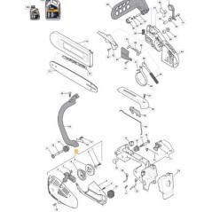 STARTER CARTERMS 270 ROT - ORIGINAL STIGA RECHARGE - 383058008/0 | NewgardenParts.com
