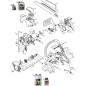 STARTER CARTERMS 480 GELB RAL 1006 ORIGINAL STIGA - 383058003/0