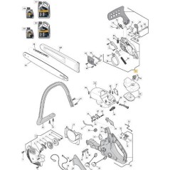CARTER FRIZ. MS 402-442 GIALLO - ORIGINALE STIGA - 383059013/0 | NewgardenParts.com