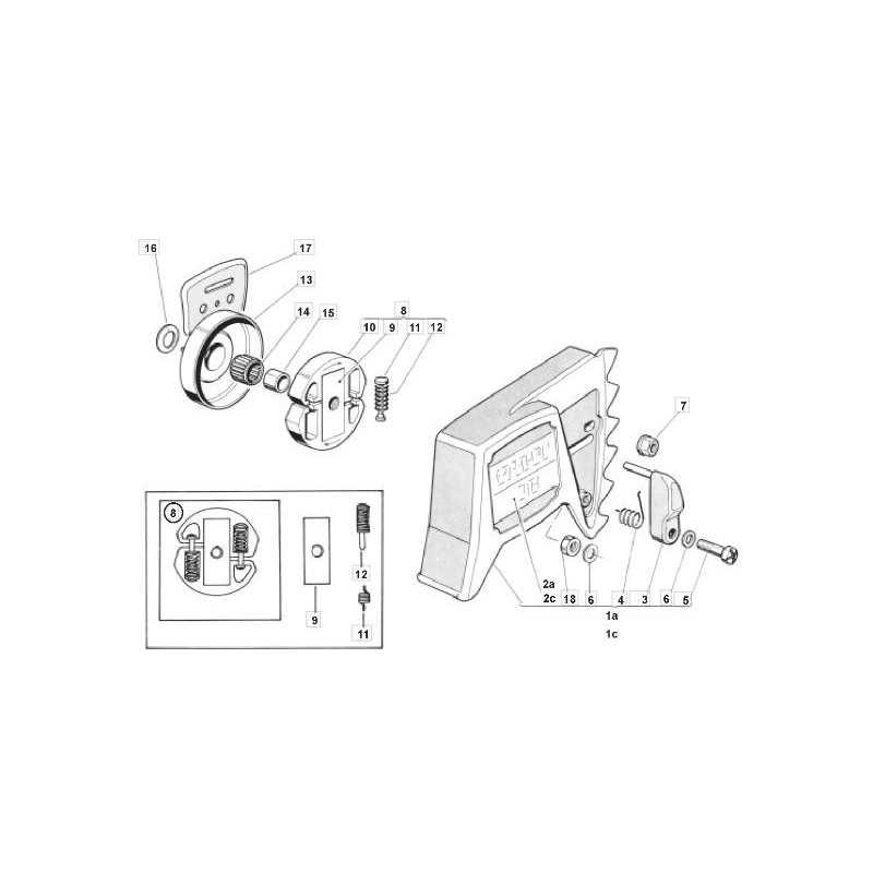 CARTER MOTEUR EMBRAYAGE MS 40 ORIGINAL STIGA - 4154030