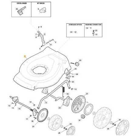 RAHMEN NT53 U.L. ROT 3002 '11 ORIGINAL STIGA – 381004542/0 | NewgardenParts.com