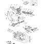 CILINDRO/PISTONE D-39 MS 382S -R ORIGINALE STIGA - 383070005/0