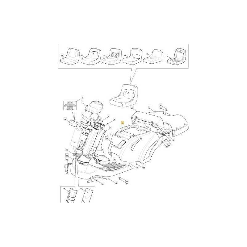 ENJOLIVEUR DE ROUE F 72 HY BLANC R9003 ORIGINAL STIGA - 384110169/1