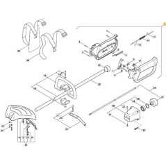 MANIJA TRASERA DC MONO ORIGINAL STIGA - 8562610 | NewgardenParts.com