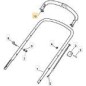 LEVA FRENO PRO CA53SIL (R ORIGINALE STIGA - 381003330/0