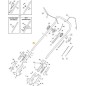 HANDLE BULLDOG MP2 GRAY ASTR.+IMP.'17 ORIGINAL STIGA - 381007578/1
