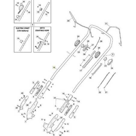 BULLDOG MP2 MANGO NEGRO+IMP. '17 ESTIGA ORIGINAL - 381007595/1 | NewgardenParts.com