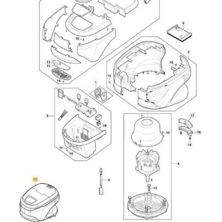 CABEZAL DE EMPUJE/TRACCION 60V STIGA ORIGINAL STIGA - 381270011/0 | NewgardenParts.com