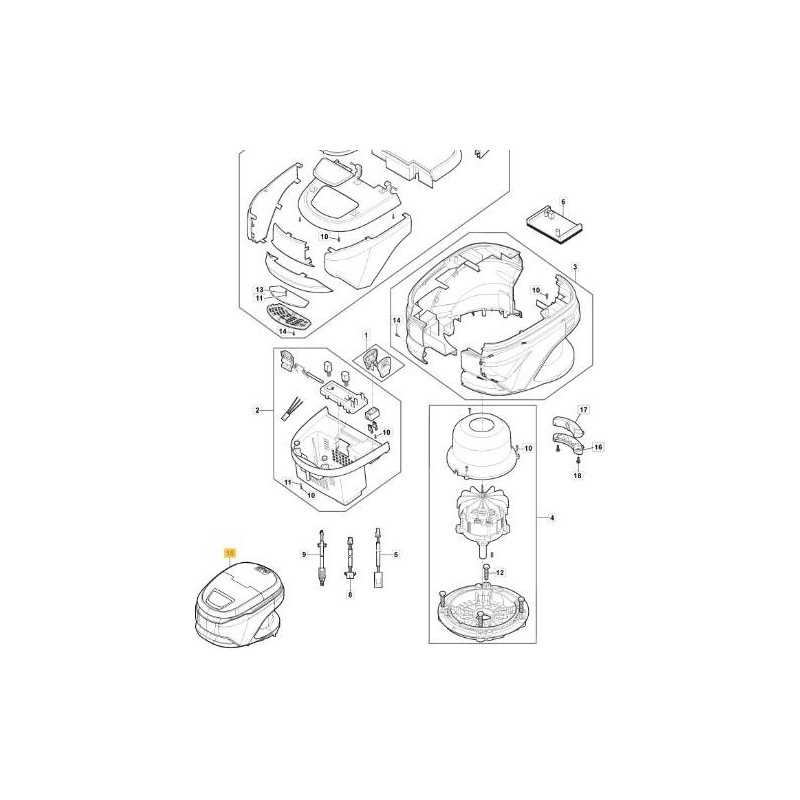 POWERHEAD 60V STIGA ELECTRIC TRACTION ORIGINAL STIGA - 381270012/1