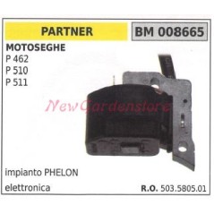 Bobina accensione PARTNER per motori motoseghe P 462 510 511 008665 | NewgardenParts.com