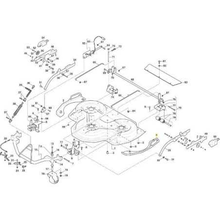 PROTECCIÓN LATERAL SX CD100QF VNG ORIGINAL STIGA - 387869547/0 | NewgardenParts.com