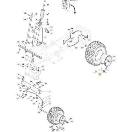 KIT RUOTA POS. 15x5,5 FE+WAP512 DG ORIGINALE STIGA - 384680081/0 | NewgardenParts.com