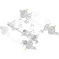 SANDBLASTED ALU WHEEL D210 STIGA ORIGINAL STIGA - 381007806/0
