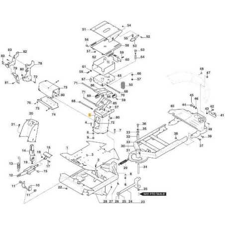 COLON SITZUNTERSTÜTZUNG PCH VNN C/SUSP PARALL ORIGINAL STIGA - 387785277/0 | NewgardenParts.com