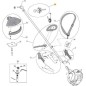 TESTINA A FILI 9228-330319 -RDC ORIGINALE STIGA - 383820504/0