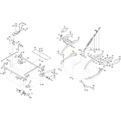 TUBE DE PROTECTION LATÉRALE DX CD105QF VNG ORIGINAL STIGA - 387869541/0 | NewgardenParts.com