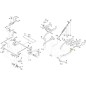 TUBE DE PROTECTION LATÉRALE SX CD105QF VNG ORIGINE STIGA - 387869543/0