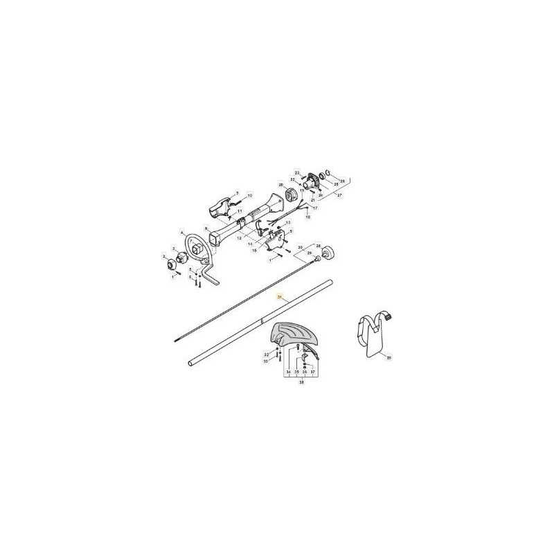 TRANSMISSION PIPE D.26 STAR ORIGINAL STIGA - 4251204