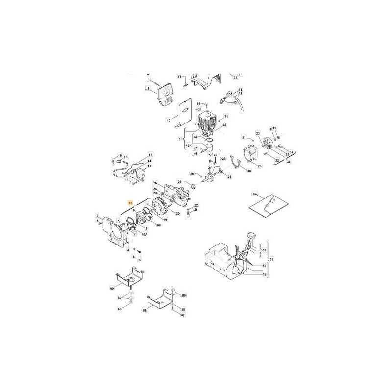 VOLANT MOTEUR AVEC MASSES-LAM. DC 42/45 - RECHARGE ORIGINALE STIGA - 3L8252500/1