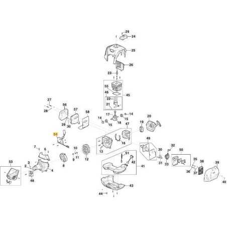 BOBINA ELETTRONICA SBC 636 ORIGINALE STIGA - 118805186/0 | NewgardenParts.com