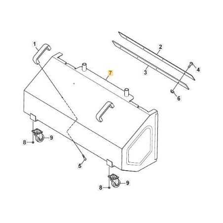 BOITE DE COLLECTION ORIGINALE STIGA - 118820439/0 | NewgardenParts.com