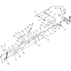 BRACCIO FRENO DESTRO ORIGINALE STIGA - 118830839/0 | NewgardenParts.com