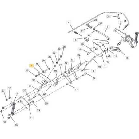 ORIGINAL RIGHT BRAKE ARM STIGA - 118830839/0 | NewgardenParts.com