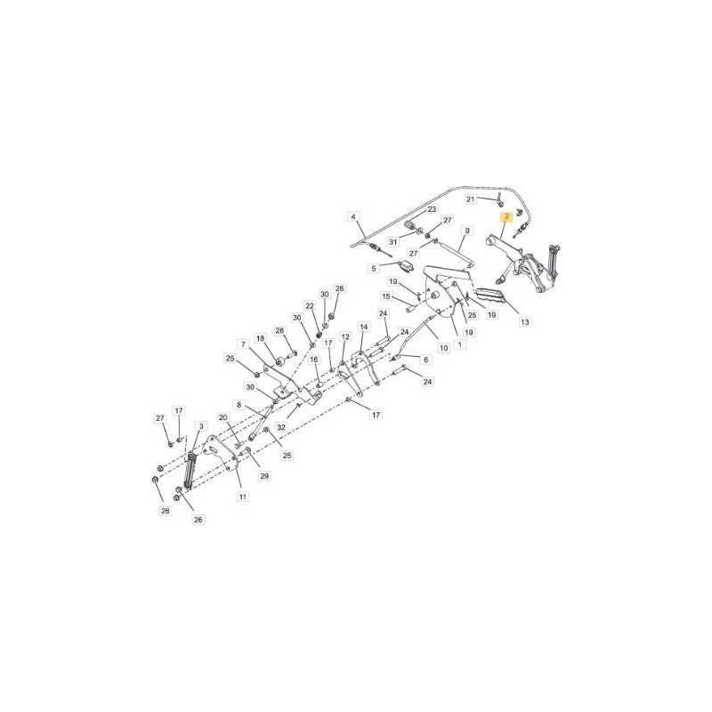 BRAS DE FREIN GAUCHE ORIGINAL STIGA - 118830838/0