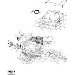 ORIGINAL STIGA BRUSH BUSH - 1319-2582-01 | NewgardenParts.com