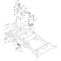 ORIGINAL STIGA BATTERIEKABEL – 118830855/0