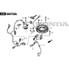 ORIGINAL STIGA ENGINE HARNESS - 118552192/0