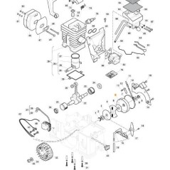 CLOCHE D'EMBRAYAGE SP36 ORIGINAL STIGA - 118800704/0 | NewgardenParts.com
