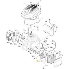 CARBURATORE 170cc ORIGINALE STIGA - 118551450/1 | NewgardenParts.com