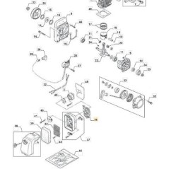 CARBURADOR 2750-81000 -RDC ORIGINAL STIGA - 123054018/0