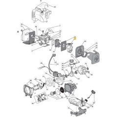 CARBURATEUR KK21053BA - RECHARGE ORIGINALE STIGA - 123054023/0