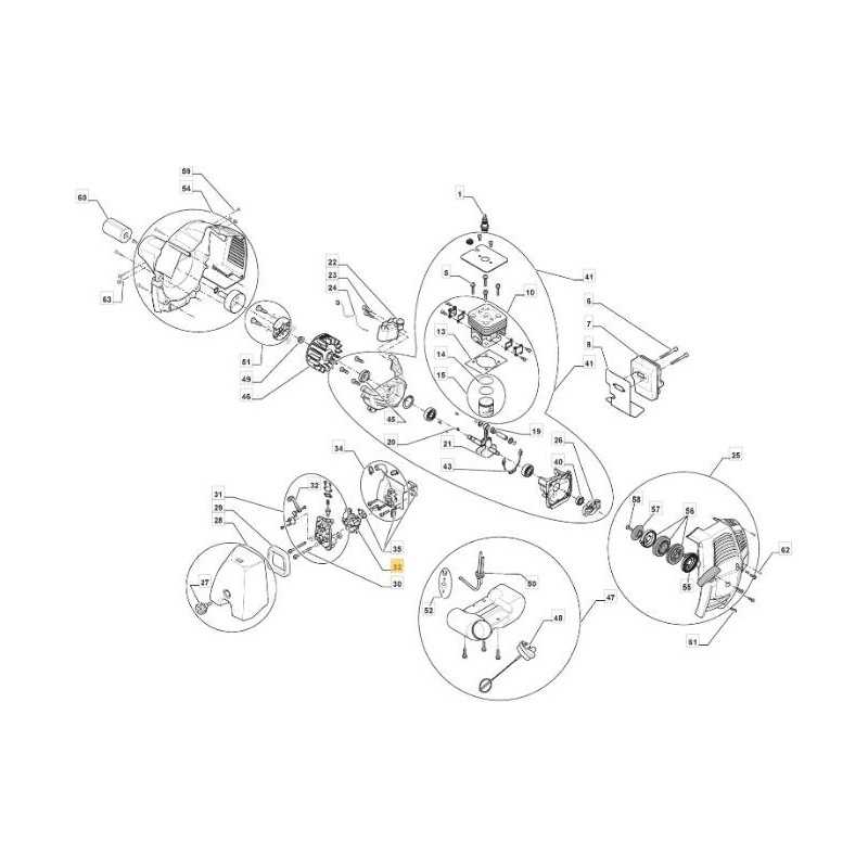 CARBURADOR MOTOR JF26CC -RDC ORIGINAL STIGA - 123054021/0