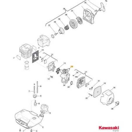 ORIGINAL STIGA CARBURETOR - 118801828/0 | NewgardenParts.com
