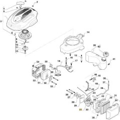 CARBURATORE ORIGINALE STIGA - 118552538/0 | NewgardenParts.com