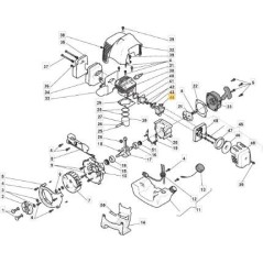 CARBURATORE RUIXING(SK-C43E/33) ORIGINALE STIGA - 118801208/0 | NewgardenParts.com