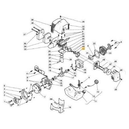 RUIXING CARBURETOR (SK-C43E/33) ORIGINAL STIGA - 118801208/0 | NewgardenParts.com